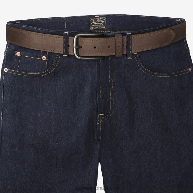 Allen Edmonds unisexe ceinture casual atlantic street J248F359 brun café