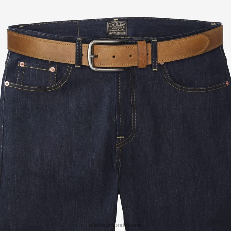Allen Edmonds unisexe ceinture casual atlantic street J248F588 brun noyer