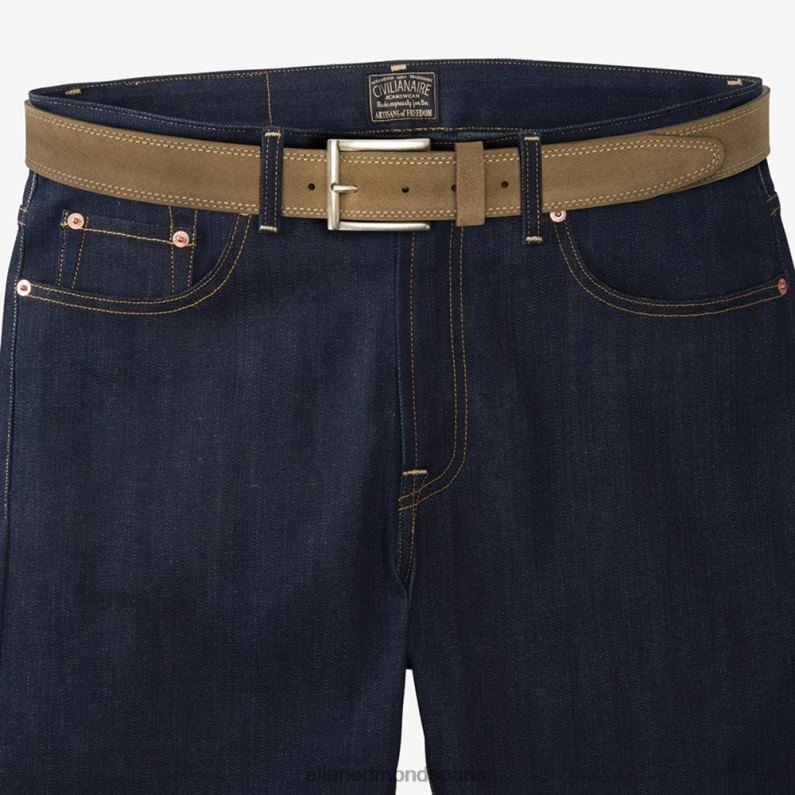Allen Edmonds unisexe ceinture de robe en daim bourbon street J248F571 taupe