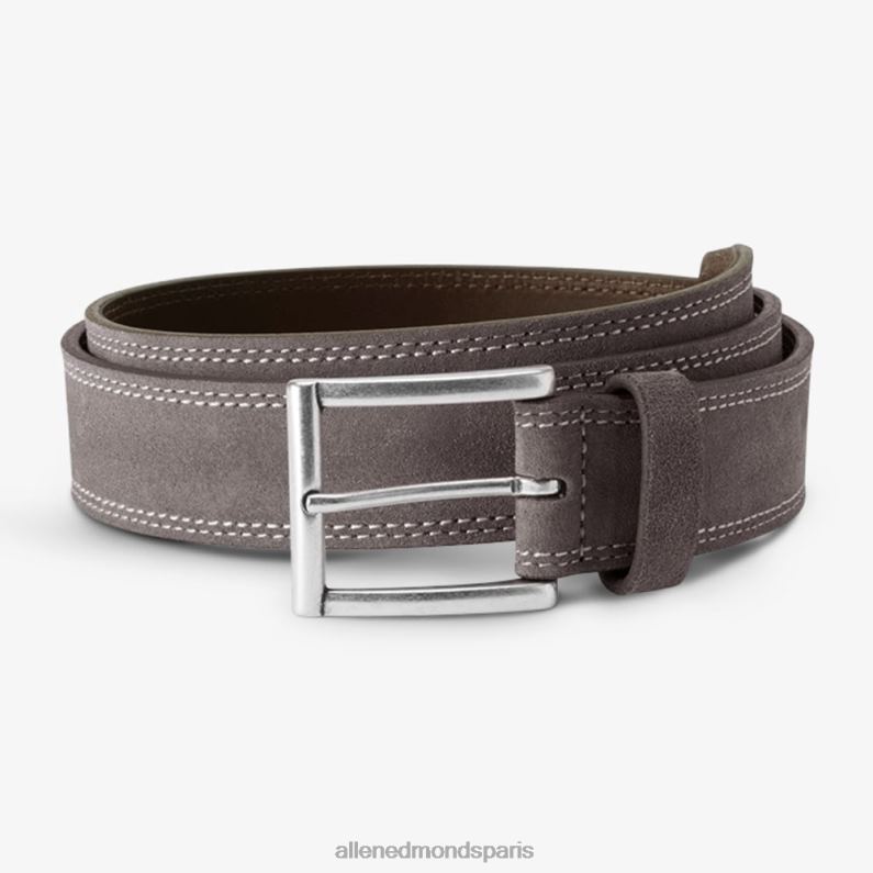 Allen Edmonds unisexe ceinture de robe en daim bourbon street J248F572 étain