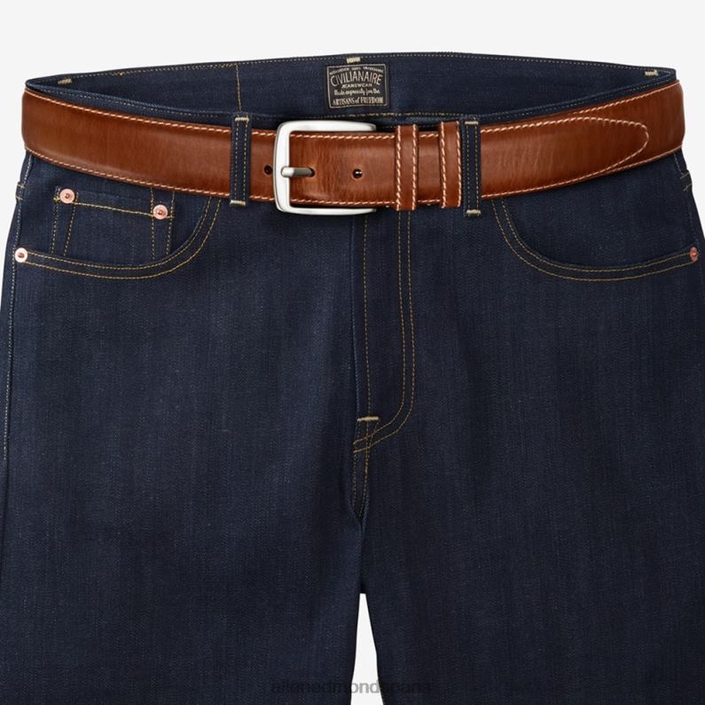 Allen Edmonds unisexe ceinture en cuir chromexcel casual yukon J248F565 brun