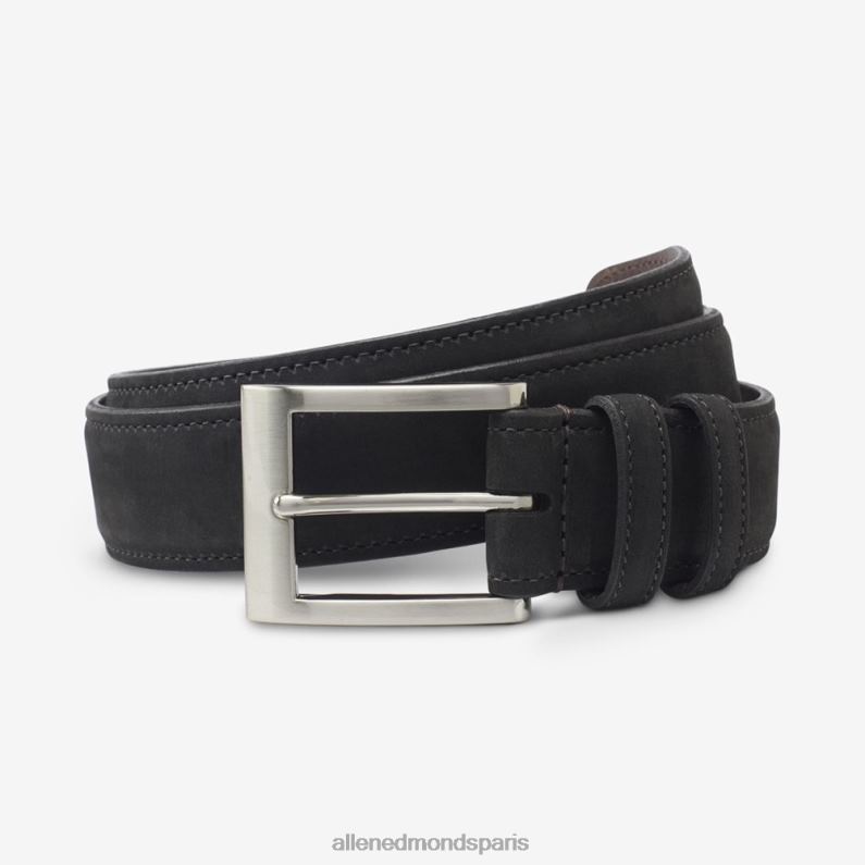 Allen Edmonds unisexe large ceinture basique en daim J248F352 noir