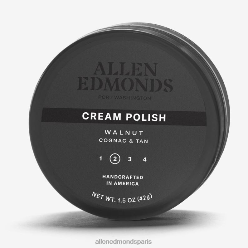 Allen Edmonds unisexe vernis crème J248F603 brun noyer