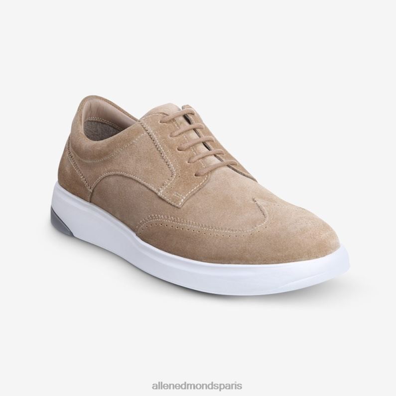 Allen Edmonds Hommes derbies bout d'aile beaumont J248F87 daim osseux