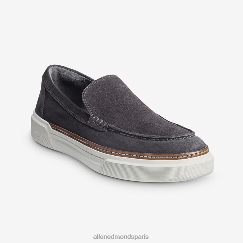 Allen Edmonds Hommes baskets à enfiler vénitiennes burke J248F458 daim gris