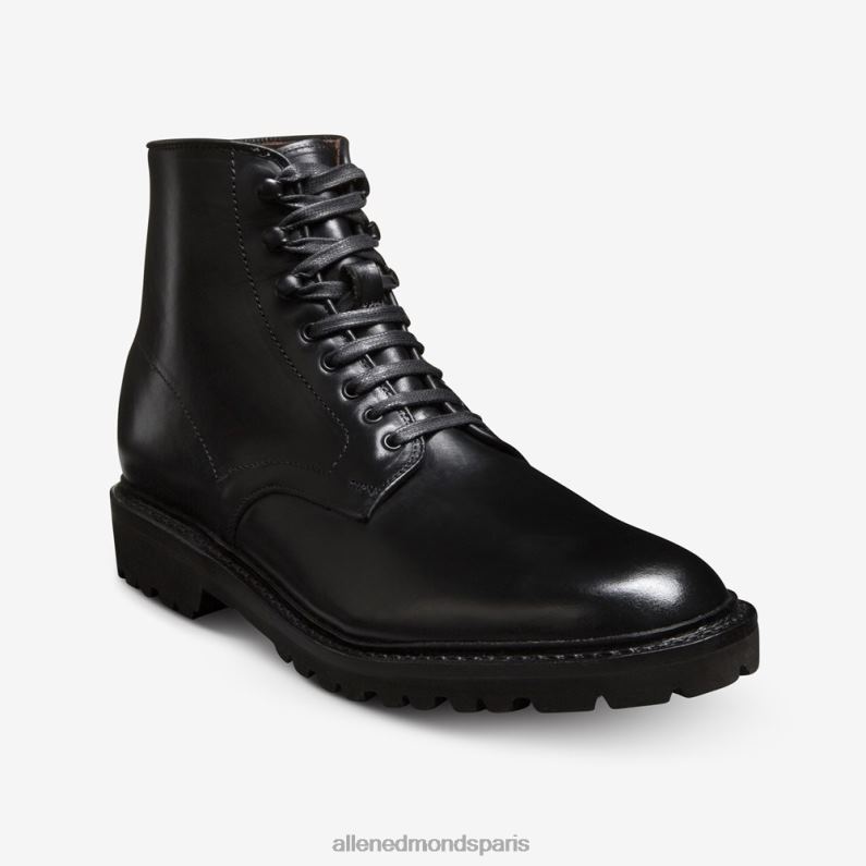 Allen Edmonds Hommes Botte Higgins Mill résistante aux intempéries avec semelle à crampons J248F19 noir