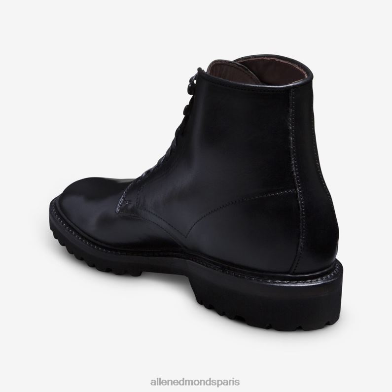 Allen Edmonds Hommes Botte Higgins Mill résistante aux intempéries avec semelle à crampons J248F19 noir
