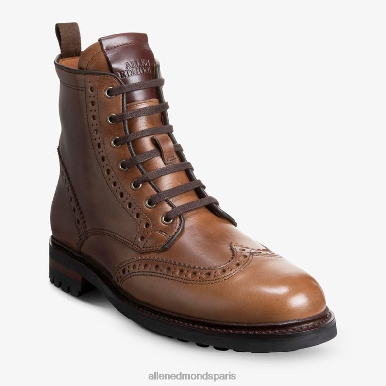Allen Edmonds Hommes botte à bout d'aile imperméable chapman J248F136 naturel