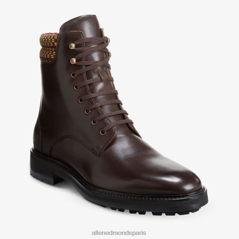 Allen Edmonds Hommes botte de combat safrim par armando cabral J248F128 Bourgogne