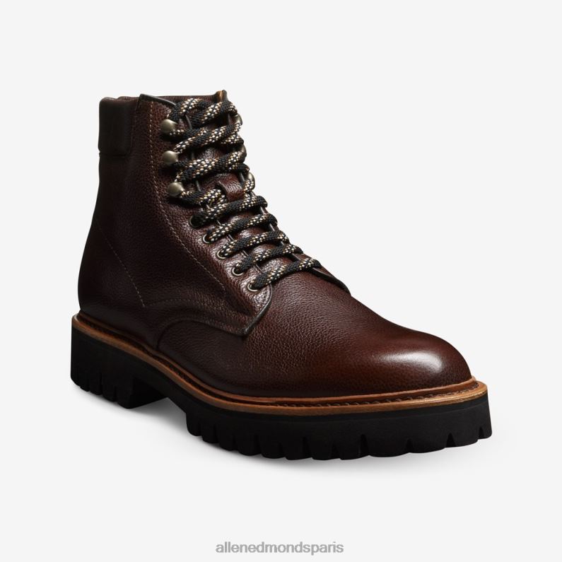 Allen Edmonds Hommes botte de randonnée Higgins Mill J248F139 cuir de piment