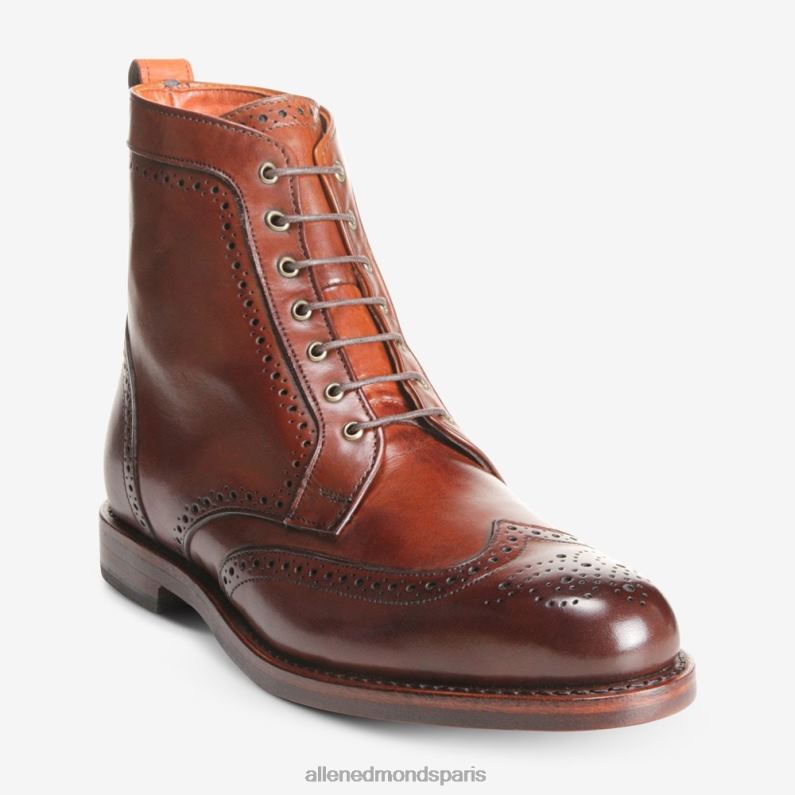 Allen Edmonds Hommes botte habillée à bout d'aile dalton J248F482 piment noir