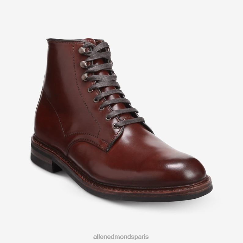 Allen Edmonds Hommes botte higgins mill avec coque cuir cordovan J248F30 piment cordouan