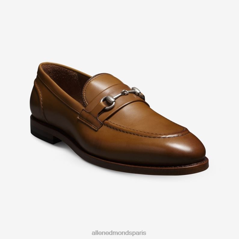 Allen Edmonds Hommes mocassins à mors randolph J248F188 cuir de noyer