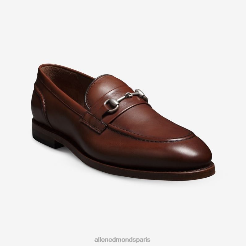 Allen Edmonds Hommes mocassins à mors randolph J248F189 cuir de piment