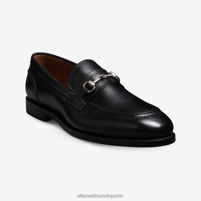 Allen Edmonds Hommes mocassins à mors randolph J248F7 Cuir noir