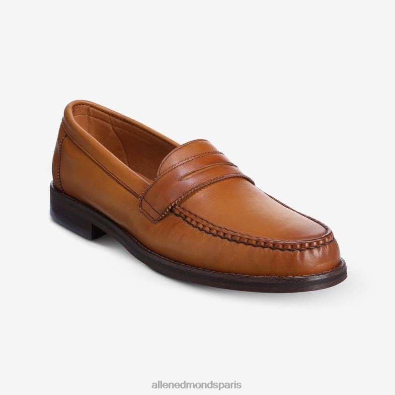 Allen Edmonds Hommes mocassins dylan penny J248F57 brun noyer