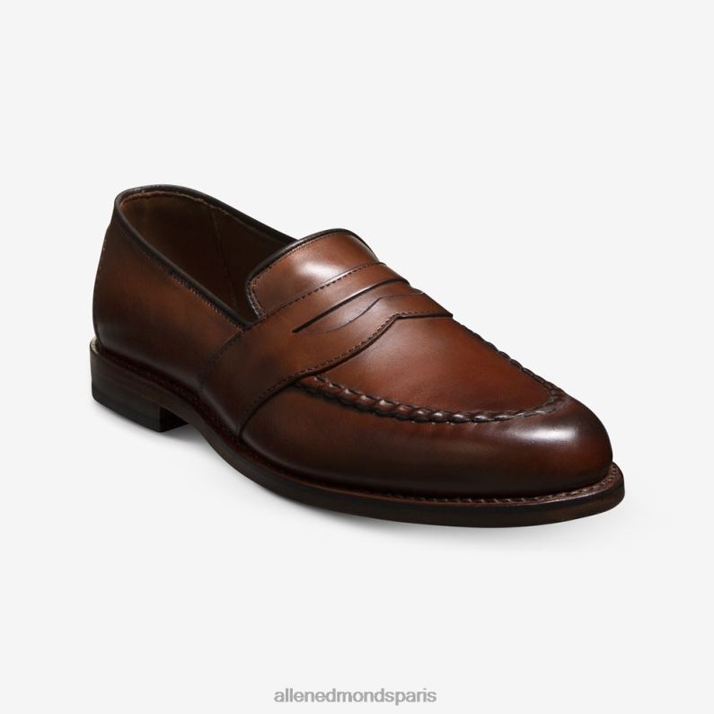 Allen Edmonds Hommes mocassins randolph penny J248F90 piment noir