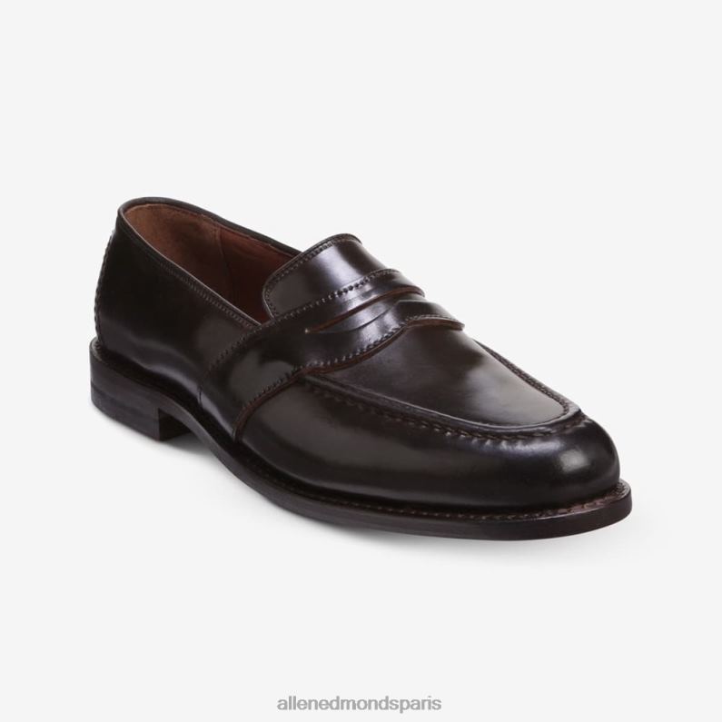 Allen Edmonds Hommes mocassins randolph shell cordovan penny J248F301 cordouan marron