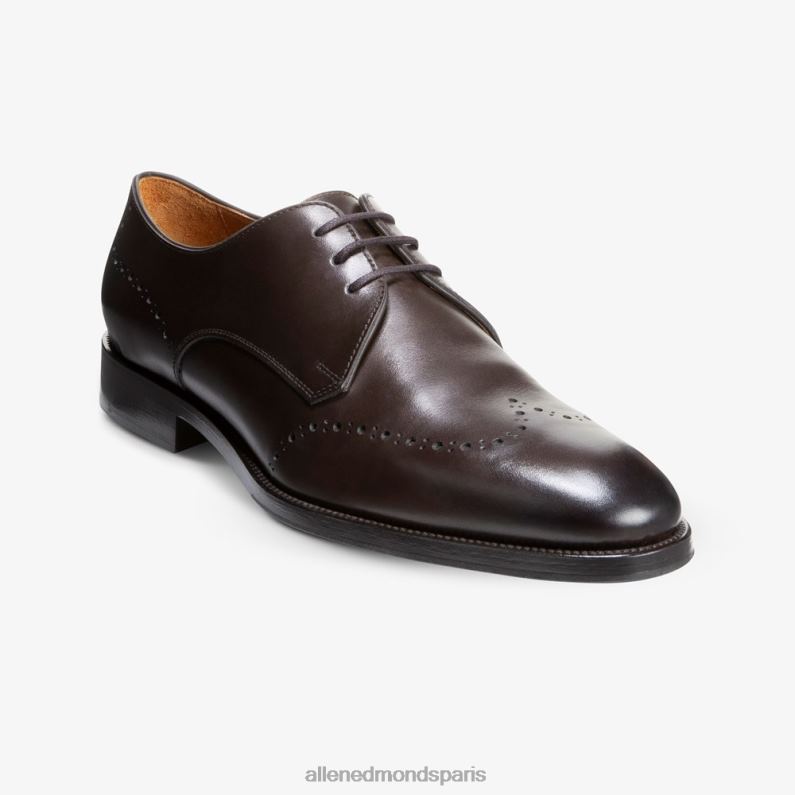 Allen Edmonds Hommes chaussure habillée lucca derby J248F319 marron foncé