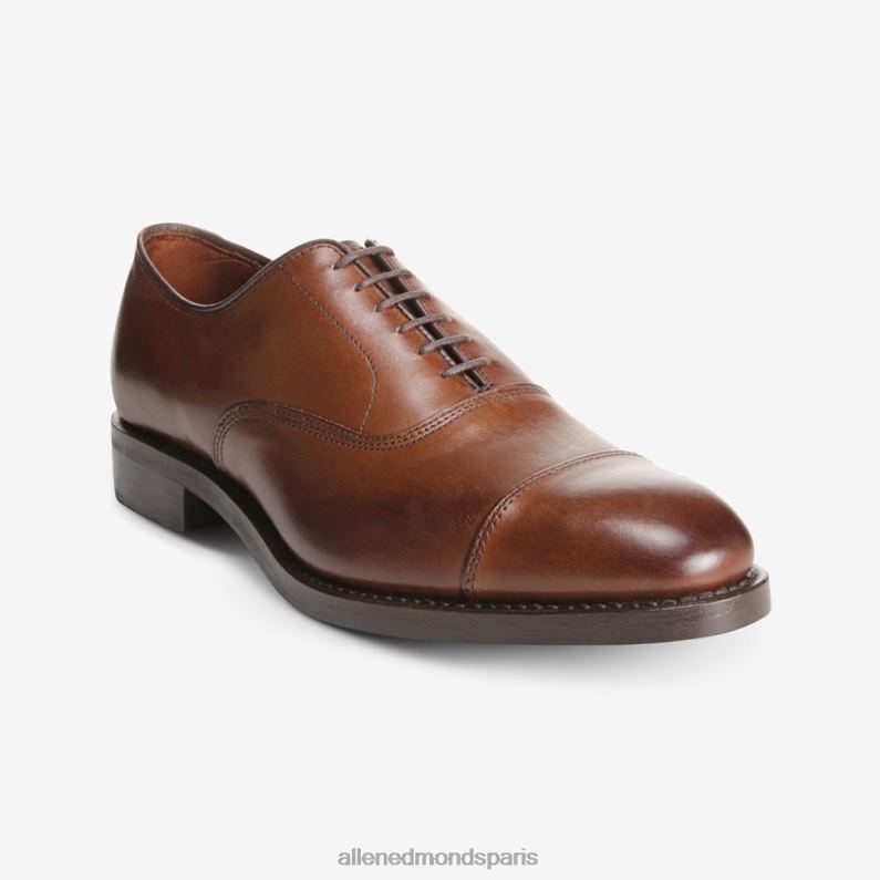 Allen Edmonds Hommes chaussure habillée oxford park avenue à bout droit et semelle en dainite J248F236 brun café