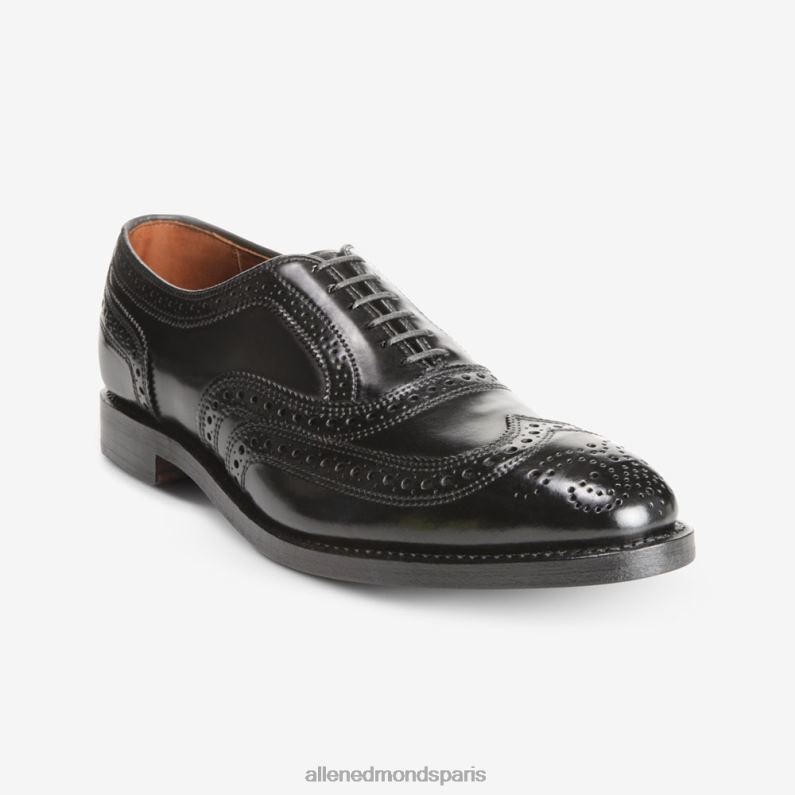 Allen Edmonds Hommes chaussure habillée cambridge shell cordovan à bout ailé J248F324 cordouan noir