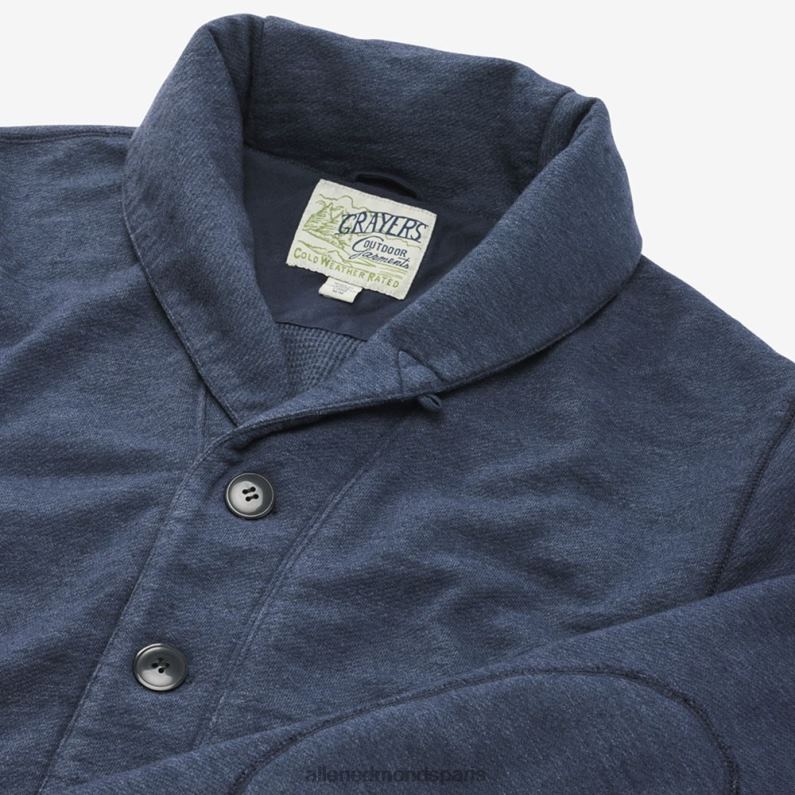 Allen Edmonds unisexe cardigan doublé gaufré grayers dunlop J248F186 marine