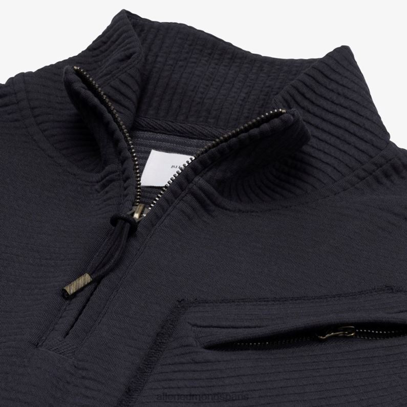 Allen Edmonds unisexe pull matelassé à demi-zip billy reid J248F538 marine