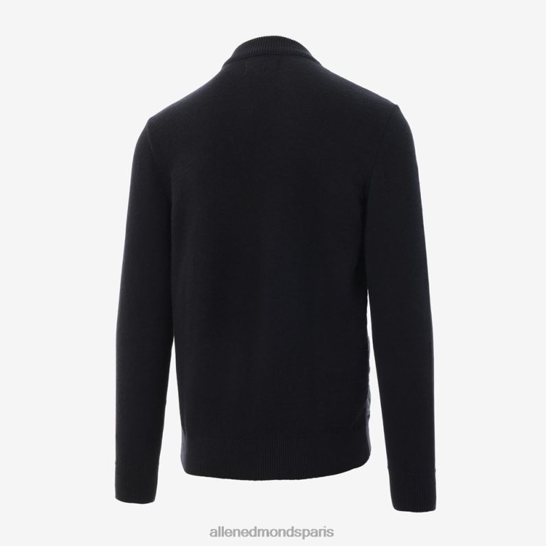 Allen Edmonds unisexe pull zippé matelassé à diamants barbour J248F253 noir