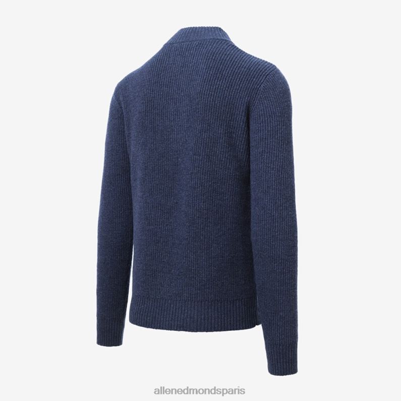 Allen Edmonds unisexe schott n.y.c. pull quart de zip J248F184 marine