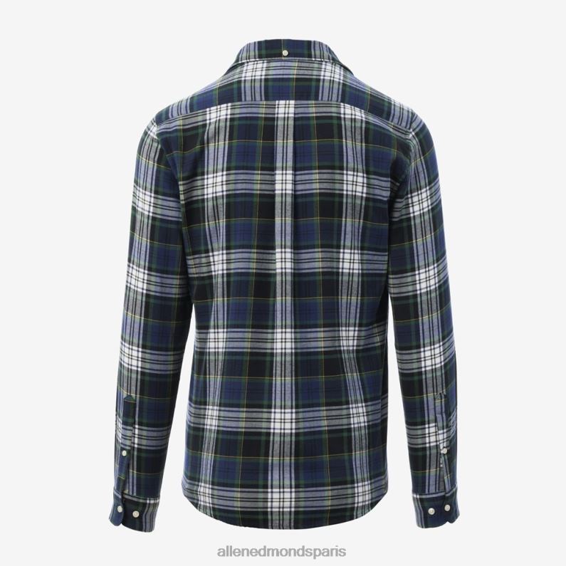 Allen Edmonds unisexe chemise barbour crossfell J248F219 bleu