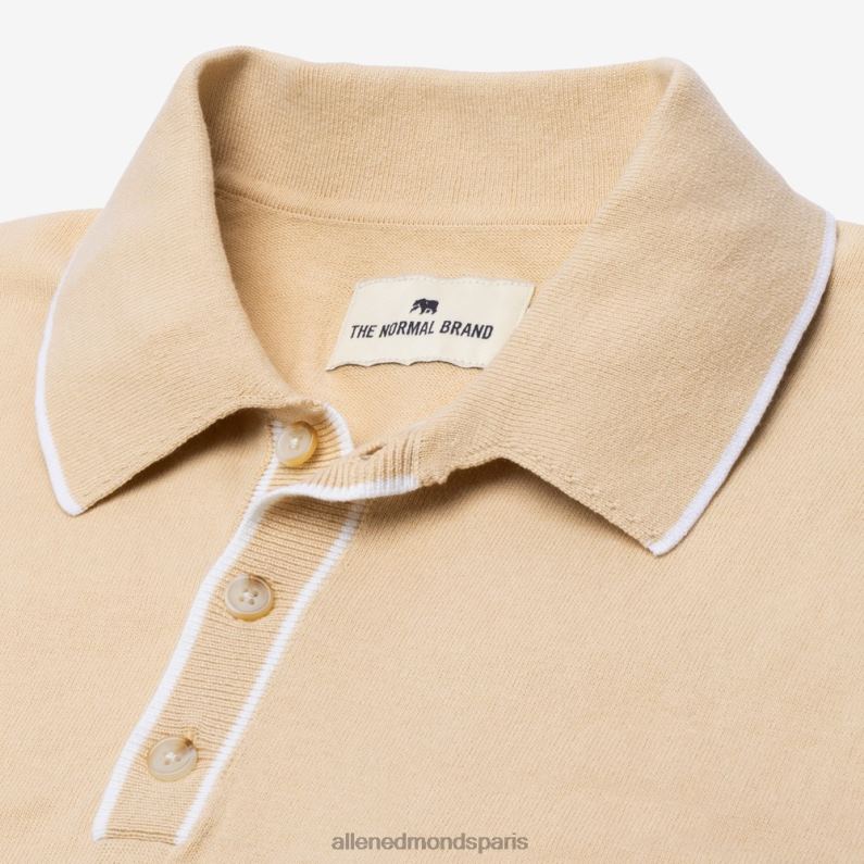 Allen Edmonds unisexe le polo en maille robles de la marque normale J248F153 bronzer