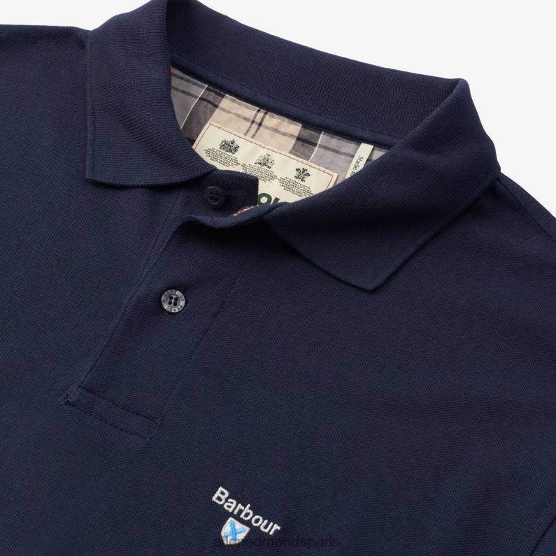 Allen Edmonds unisexe polo à sourcils barbour J248F262 marine