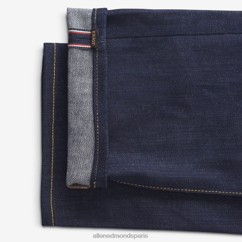 Allen Edmonds unisexe jean civilaire walker coupe droite slim J248F160 lisière brute bleu