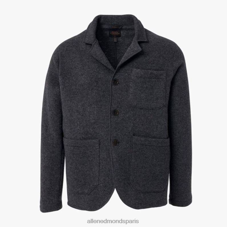 Allen Edmonds unisexe blazer en maille stretch J248F168 gris