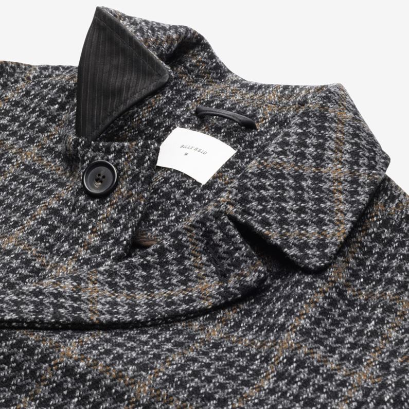 Allen Edmonds unisexe manteau billy reid lancaster J248F211 plaid anthracite