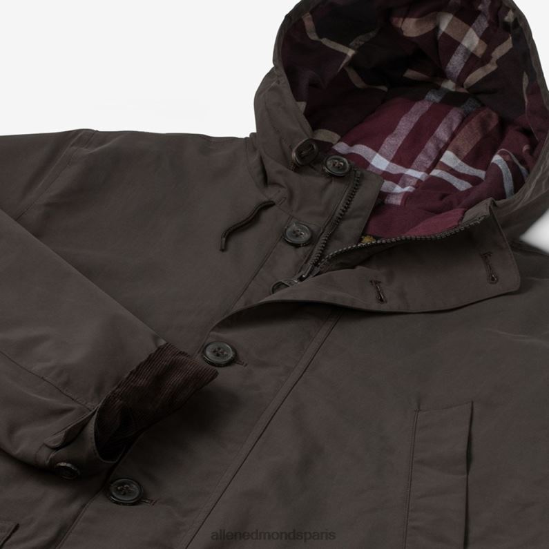Allen Edmonds unisexe parka de ville barbour J248F234 brun rustique