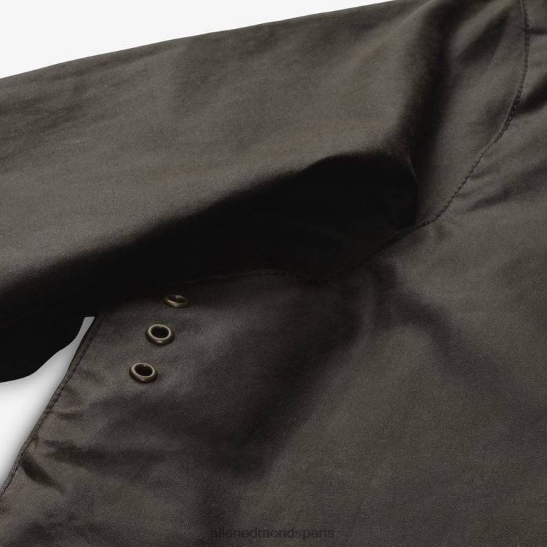 unisexe veste cirée evelar édition spéciale barbour x allen edmonds J248F271 olive